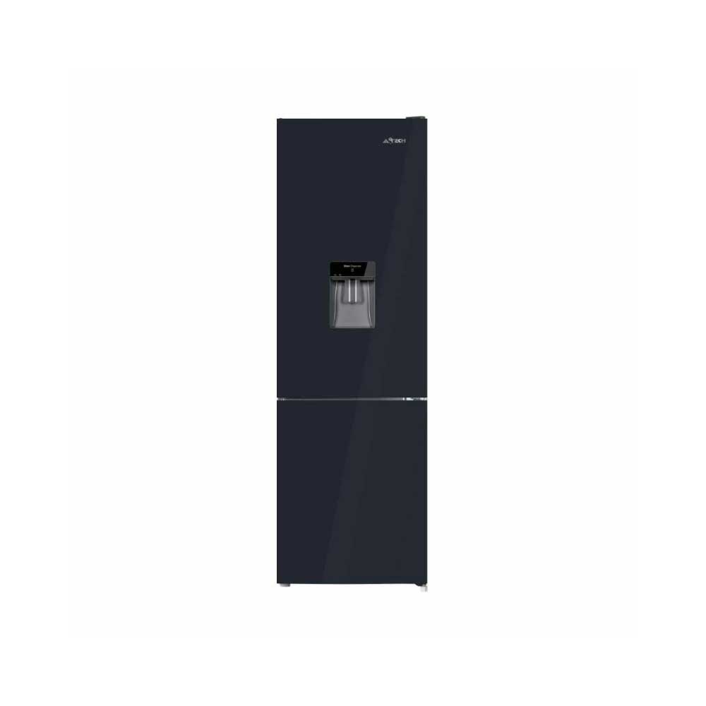 Réfrigérateur Combiné ASTECH FC379VER OG avec Distributeur d'Eau et Finition en Verre