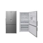 Réfrigérateur Combiné ASTECH FC570CML 3 Tiroirs Gris avec Fontaine 564L