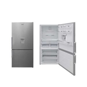Réfrigérateur Combiné ASTECH FC570CML 3 Tiroirs Gris avec Fontaine 564L