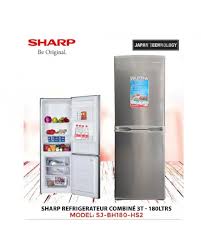 REFRIGERATEUR SHARP COMBINE 3T SJ-BH180-HS2