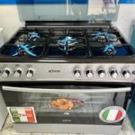 CUISINIERE ASTECH CK92ACFRM 5FEUX FULL OPTION MINUTERIE